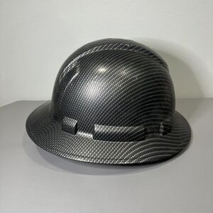 Rare Black Carbon Hard Hat Pyramex Vintage Hard Hat Free Shipping